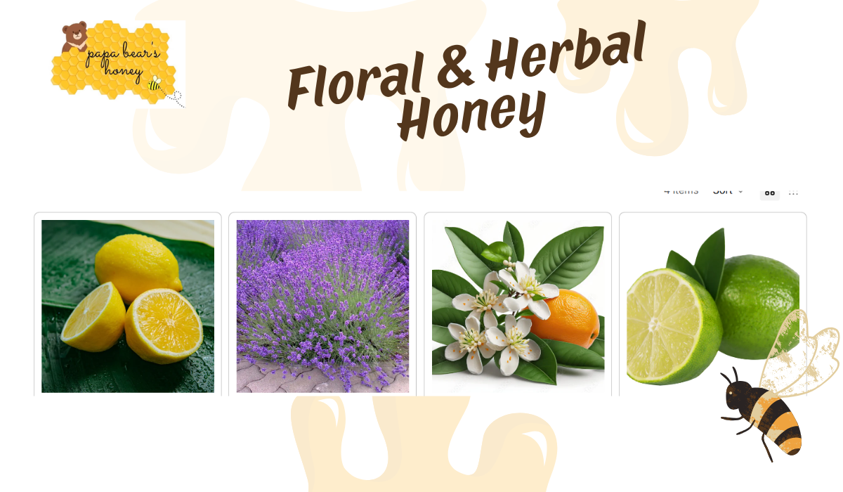 Floral & Herbal Honey