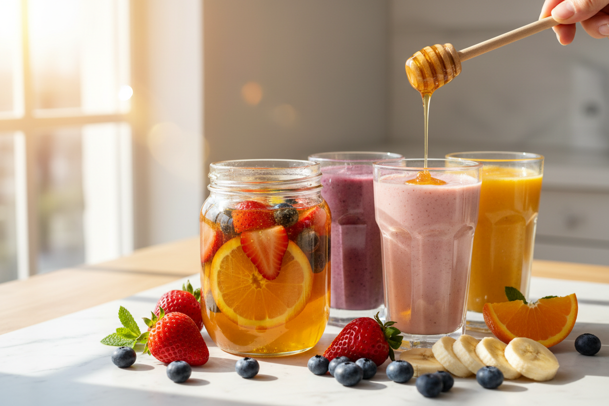 Fruit-Infused-Honey