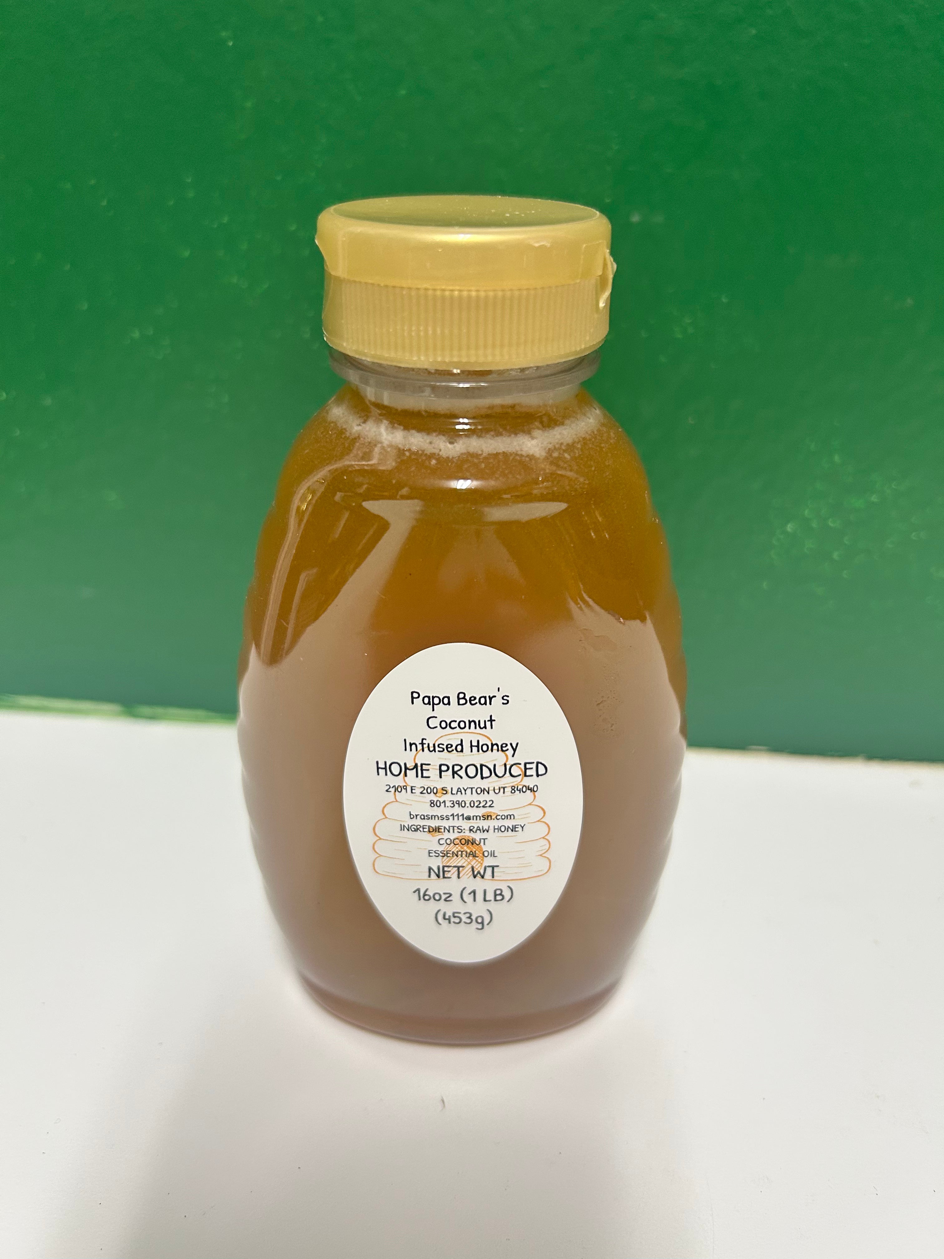 Coconut Infused Pure Honey