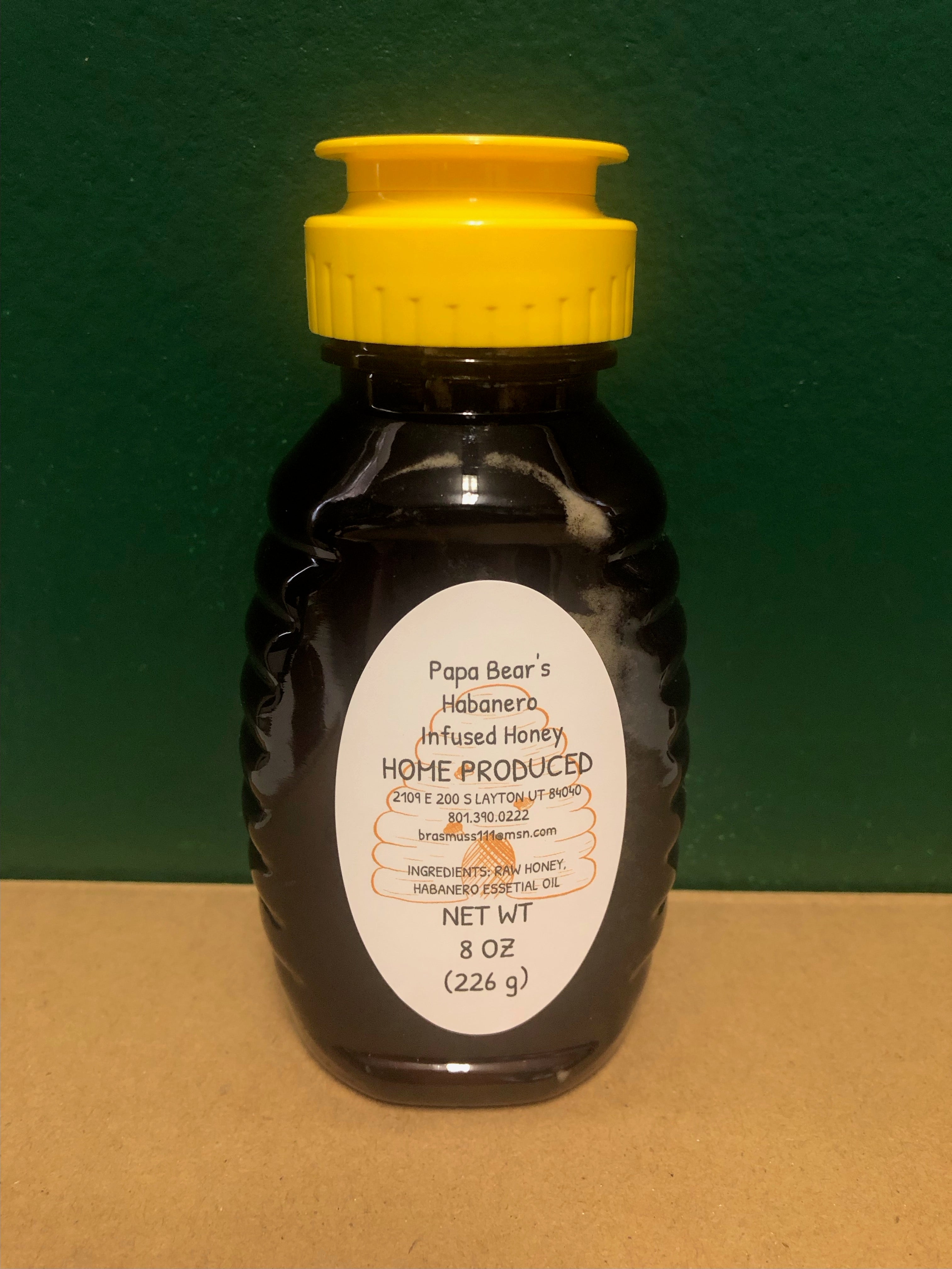 Habanero Infused Pure Honey