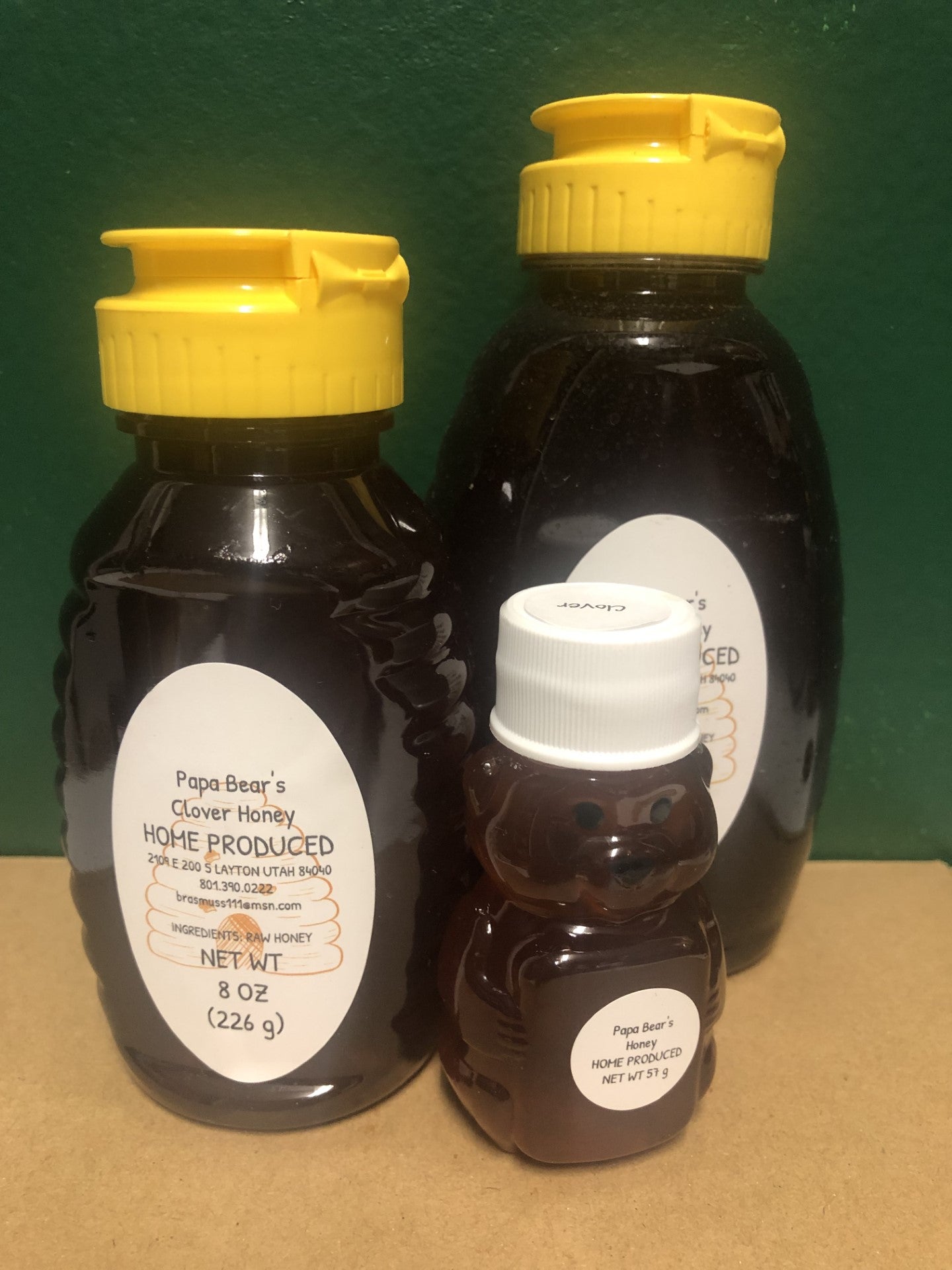 Utah Yellow and White Clover pure, Natural Honey