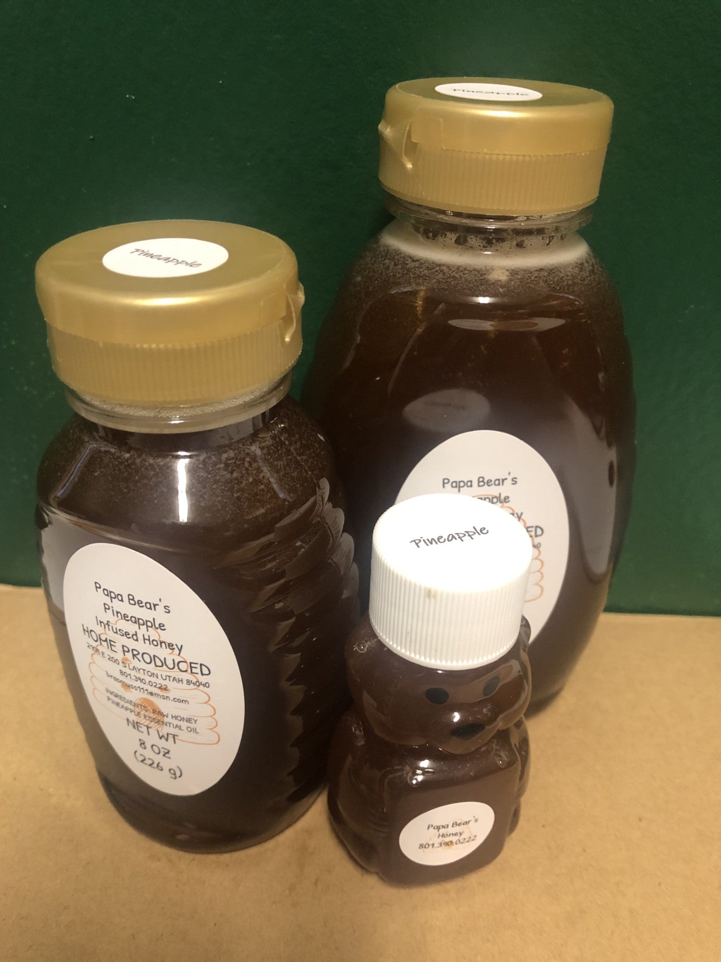 Pineapple Infused Pure Honey