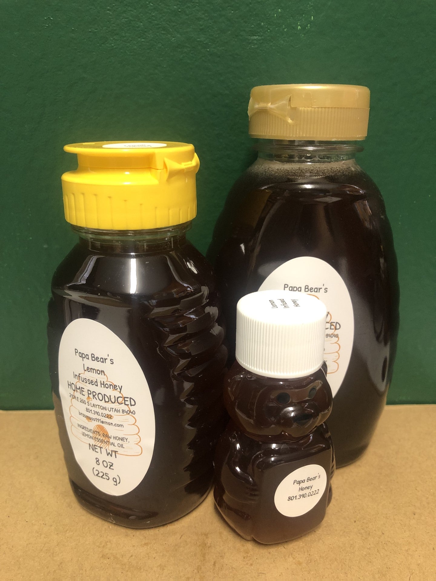 Lemon Infused Pure Honey