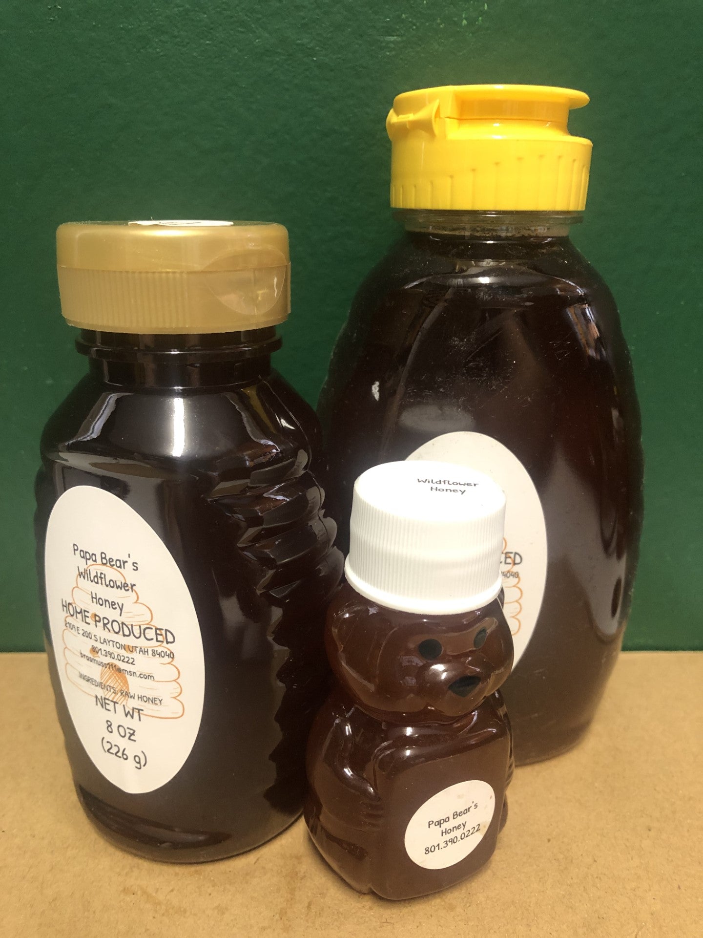 Raw, Pure, Natural Wildflower Honey