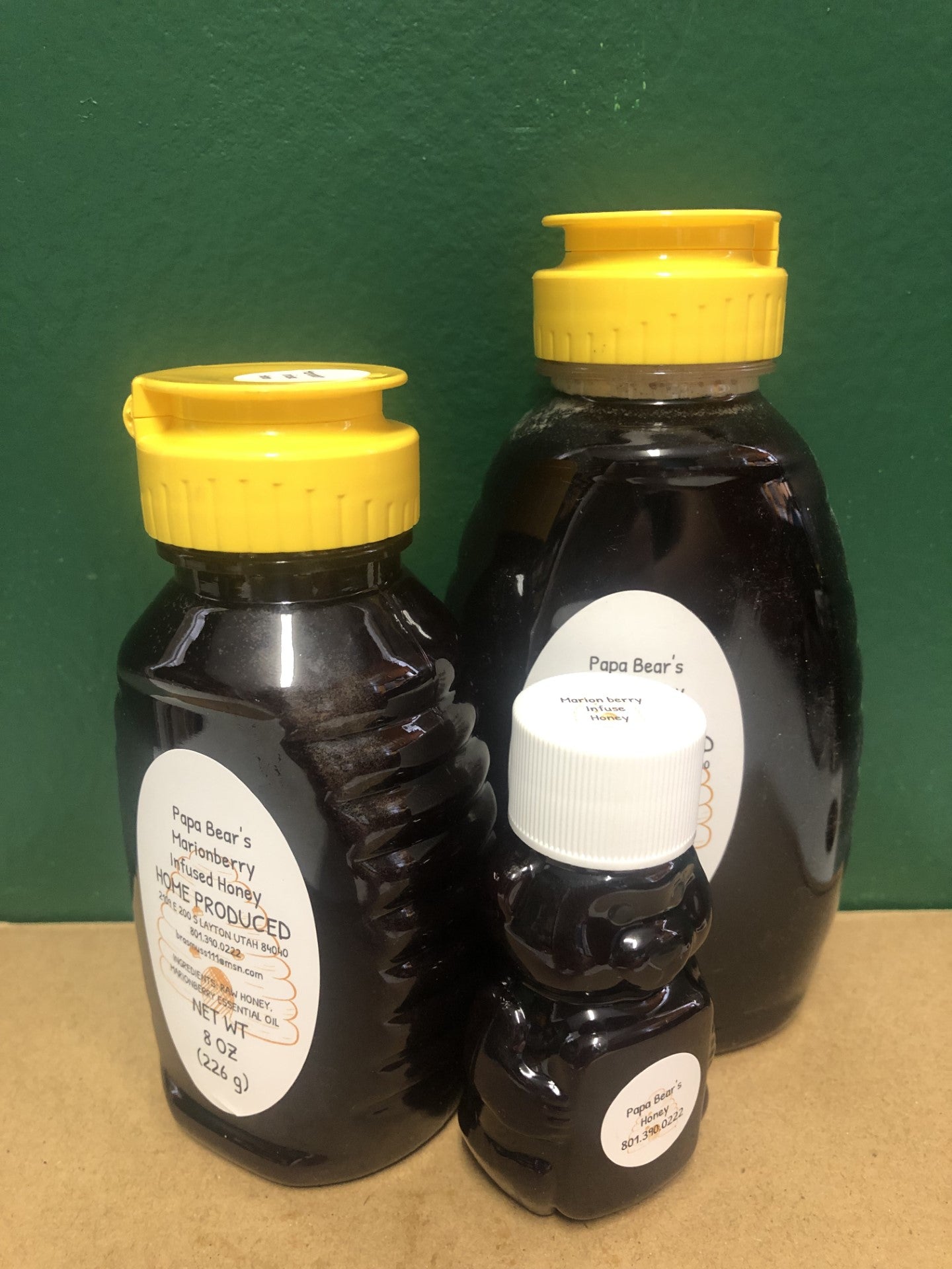 Marionberry Infused Pure Honey