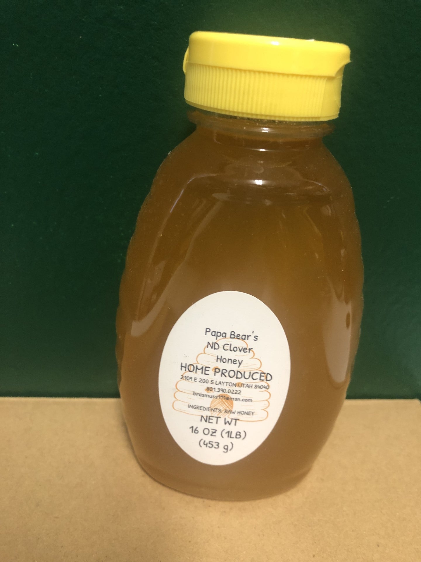 North Dakota White Clover Honey - Natural Pure unfiltered