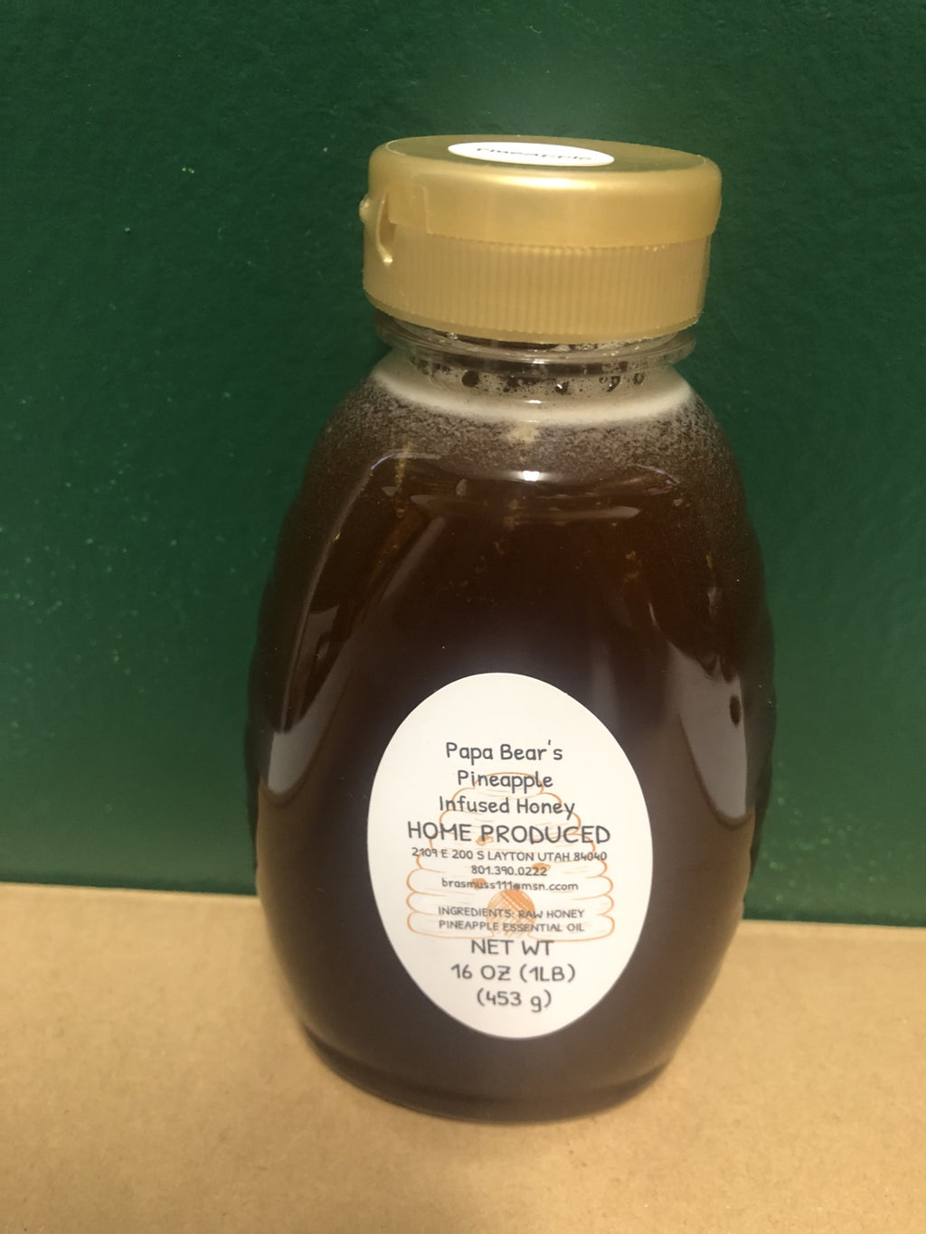 Pineapple Infused Pure Honey