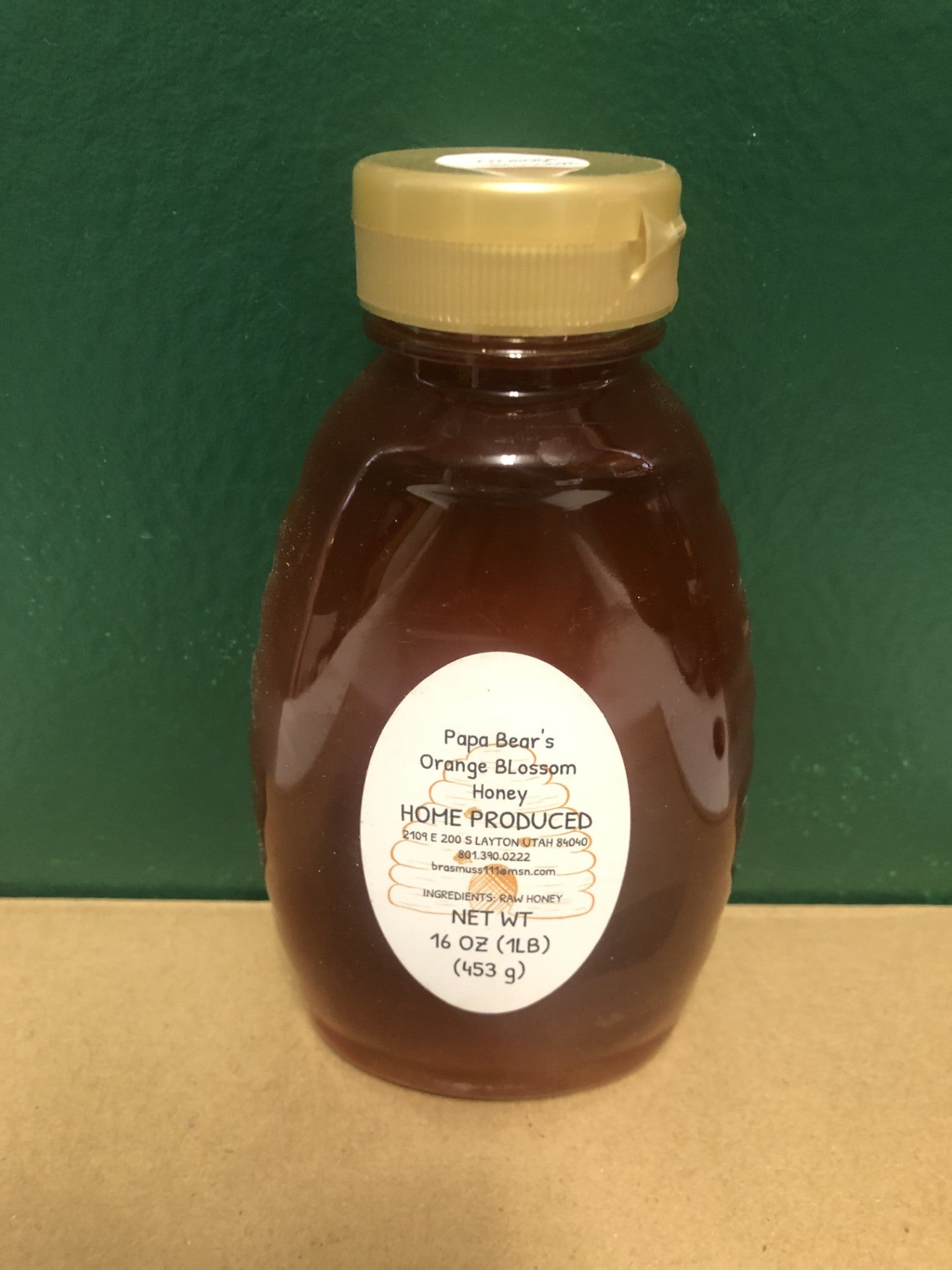 Orange Blossom Pure, Natural Honey