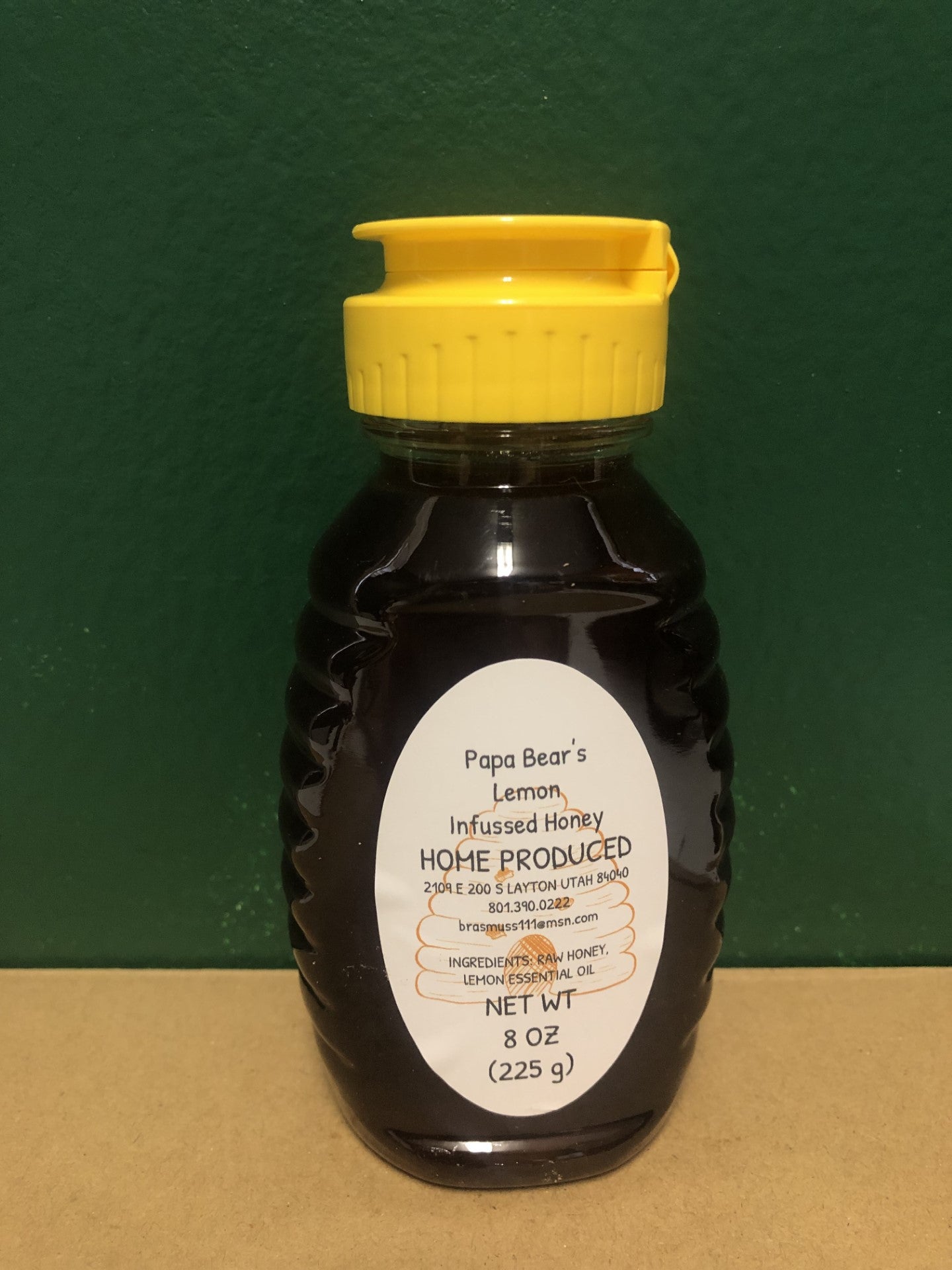 Lemon Infused Pure Honey