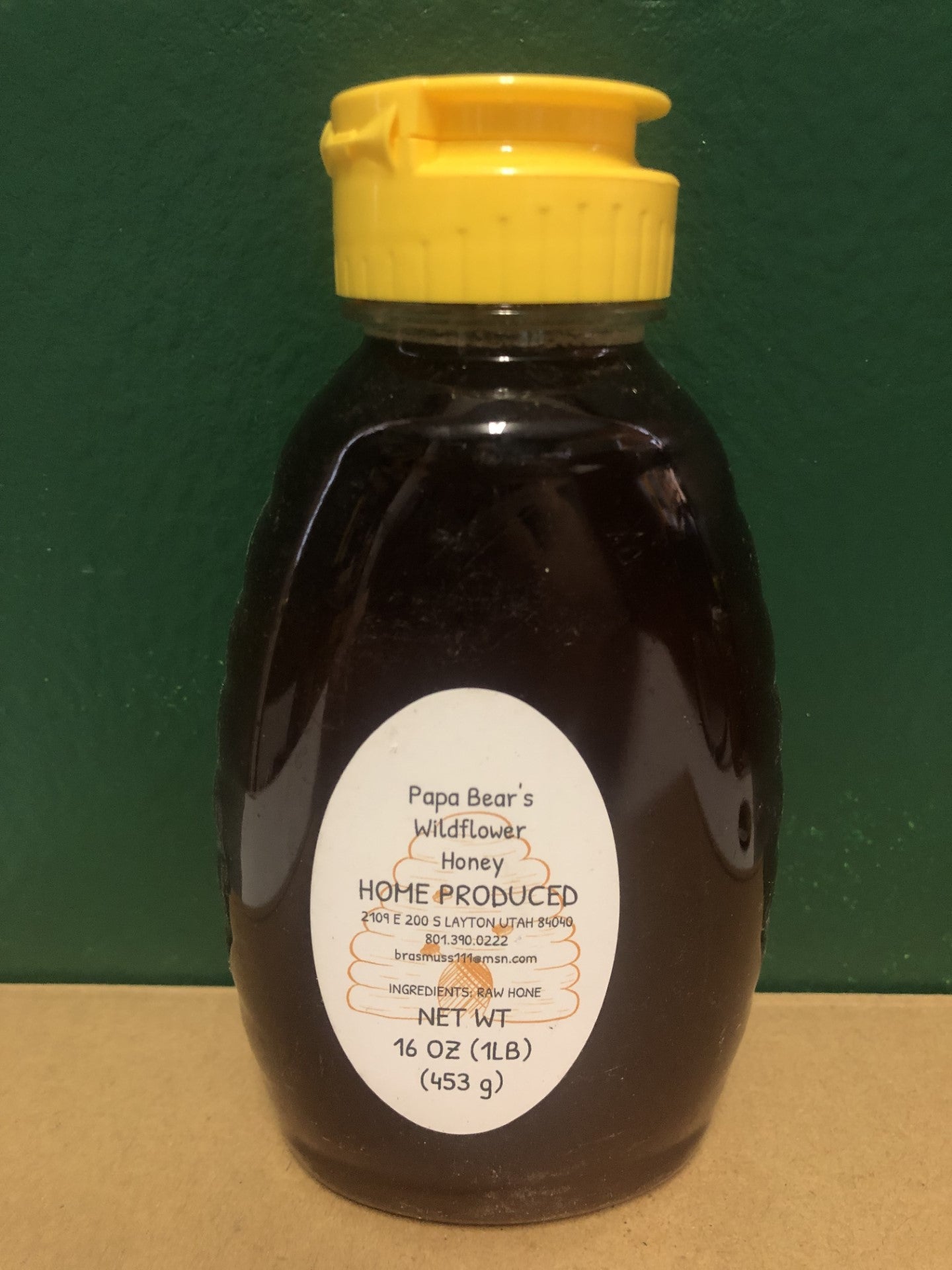 Raw, Pure, Natural Wildflower Honey