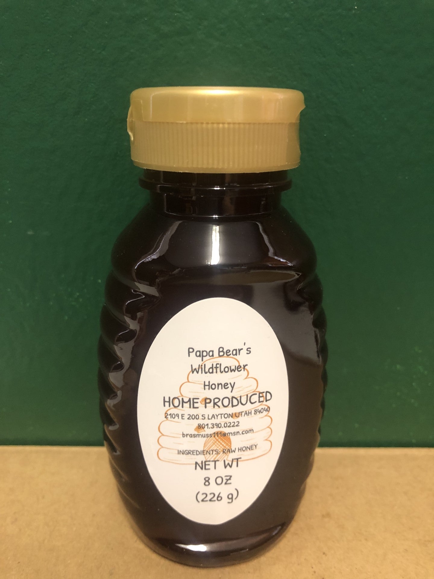 Raw, Pure, Natural Wildflower Honey