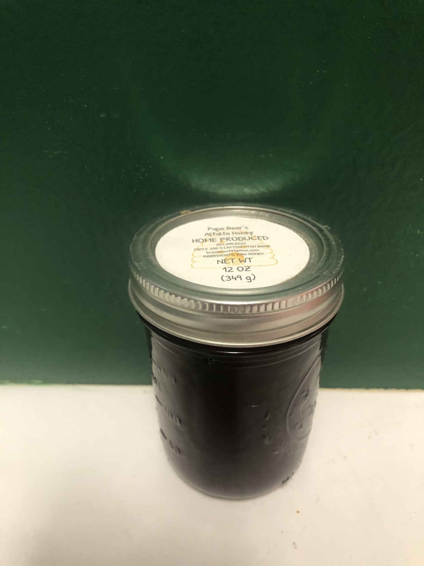 Pure, Natural Alfalfa Honey